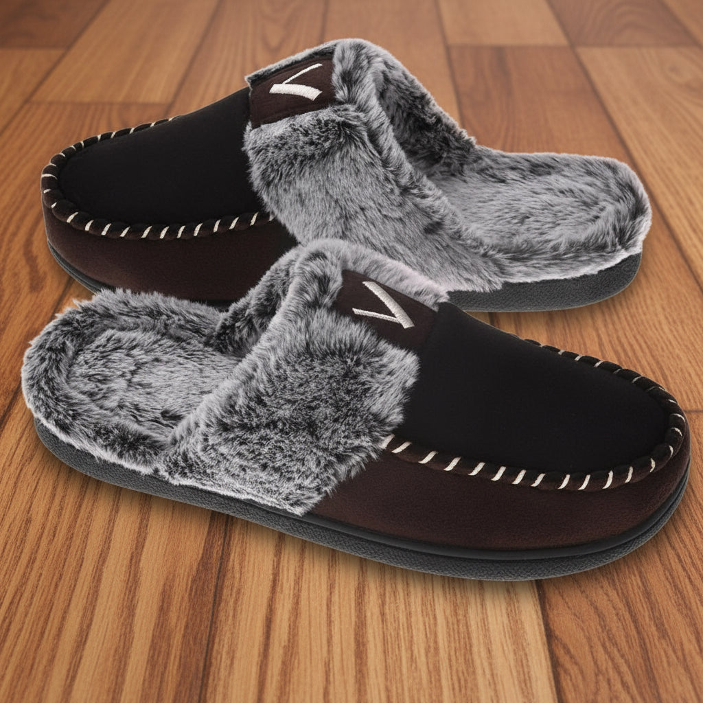 VONMAY Women'S Cozy Warm Slippers, Casual Active Moccasin House Shoes with Fuzzy Lining, Indoor Outdoor Flipflop Winter Scuff Slides for All-Season