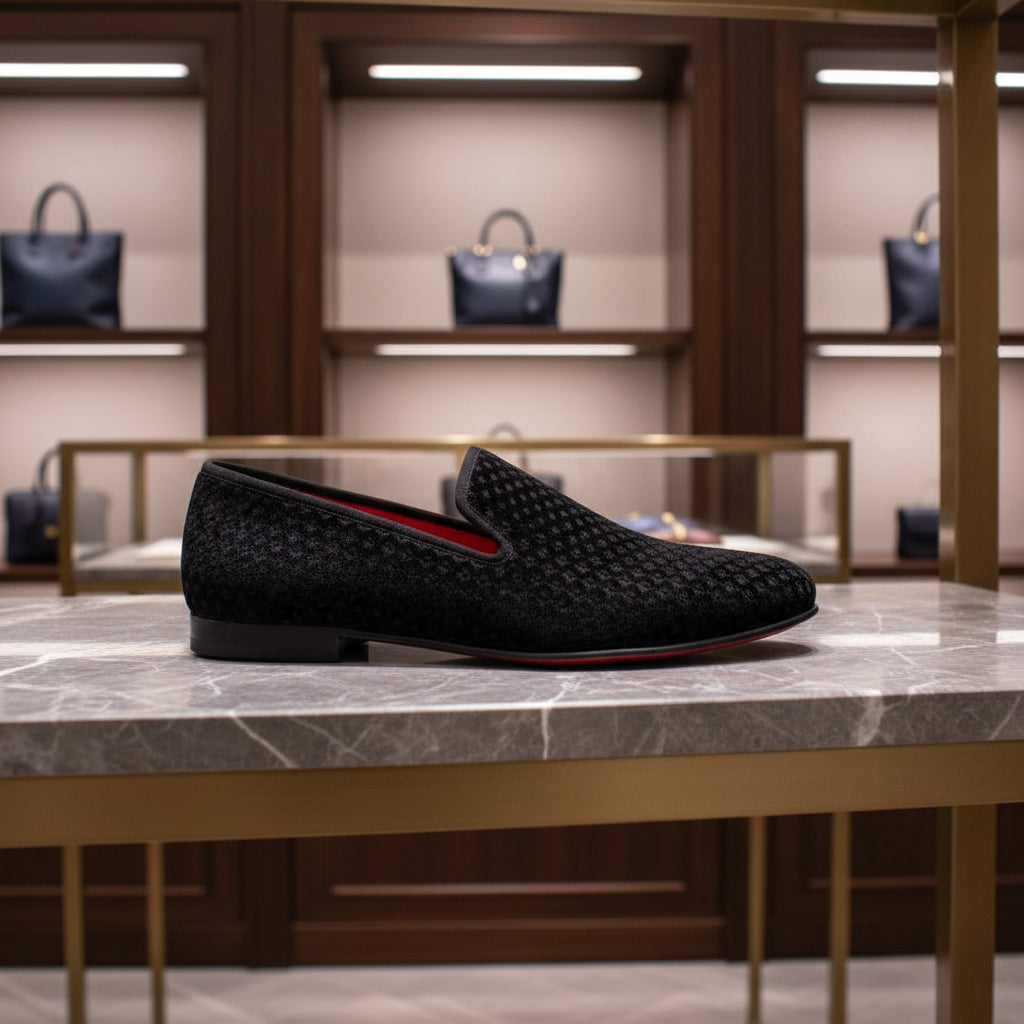 Mens Loafers Wedding Dress Shoes Slip-On Loafers for Men Tuxedo Suit Shoes