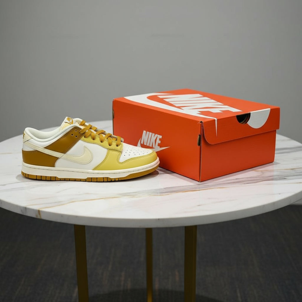 Men'S Nike Dunk Low Retro Bronzine/Coconut Milk (FZ4042 716)