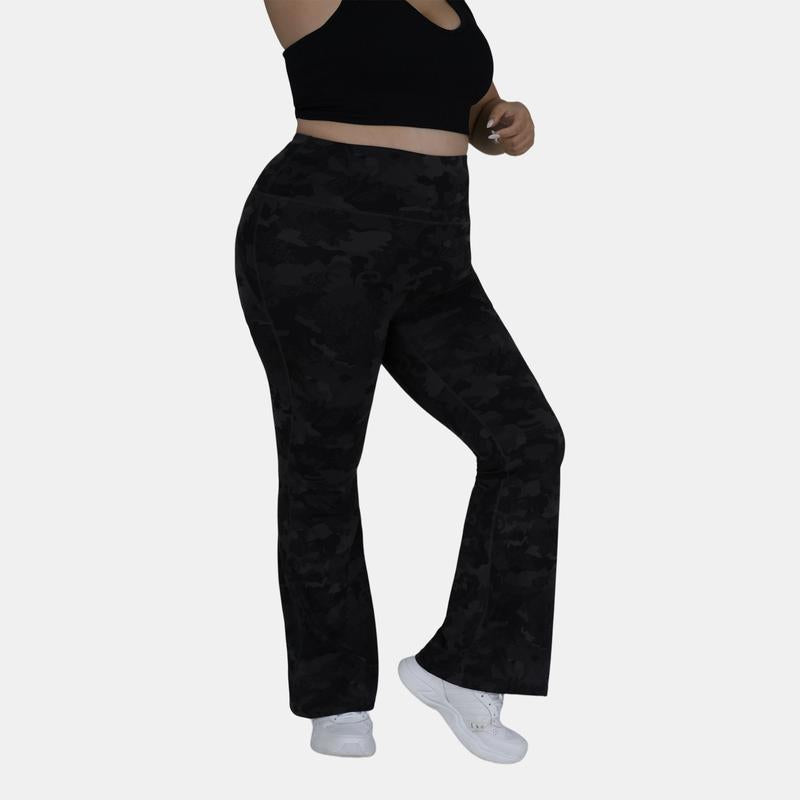 Ladies' Bootcut Sports Pants, Comfortable Fit, Tummy Control Waist, Fashionable & Functional Pockets, Casual Chic Womenswear