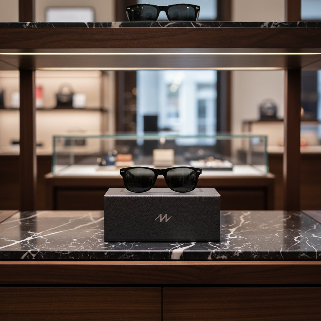 NICK Super Dark Glossy Frame Uv400Protection Stylish Lentes Oscuros