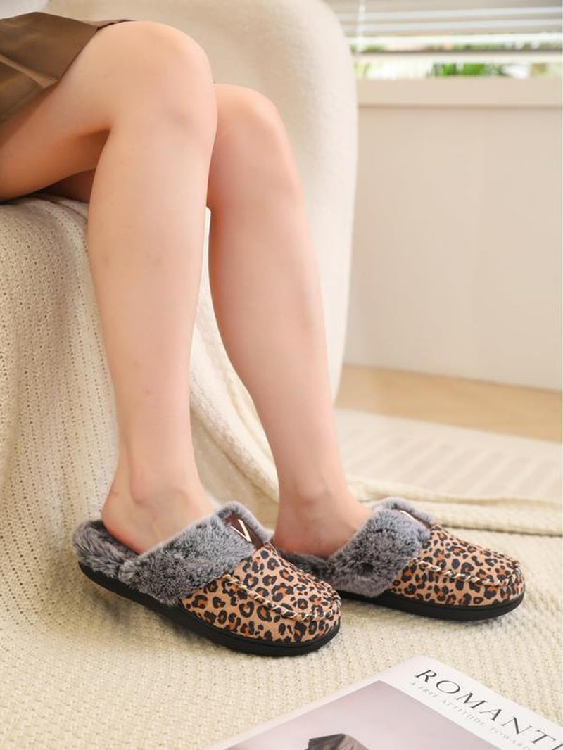 VONMAY Women'S Cozy Warm Slippers, Casual Active Moccasin House Shoes with Fuzzy Lining, Indoor Outdoor Flipflop Winter Scuff Slides for All-Season