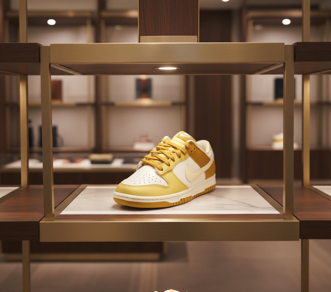 Men'S Nike Dunk Low Retro Bronzine/Coconut Milk (FZ4042 716)