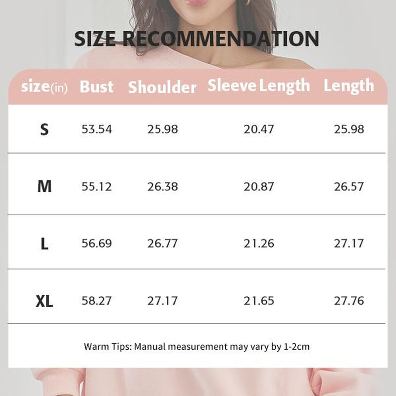 Womens off Shoulder Long Sleeve Sweatshirt Oversized Number Pattern Fleece Lined Pullover Top Fallfreshness